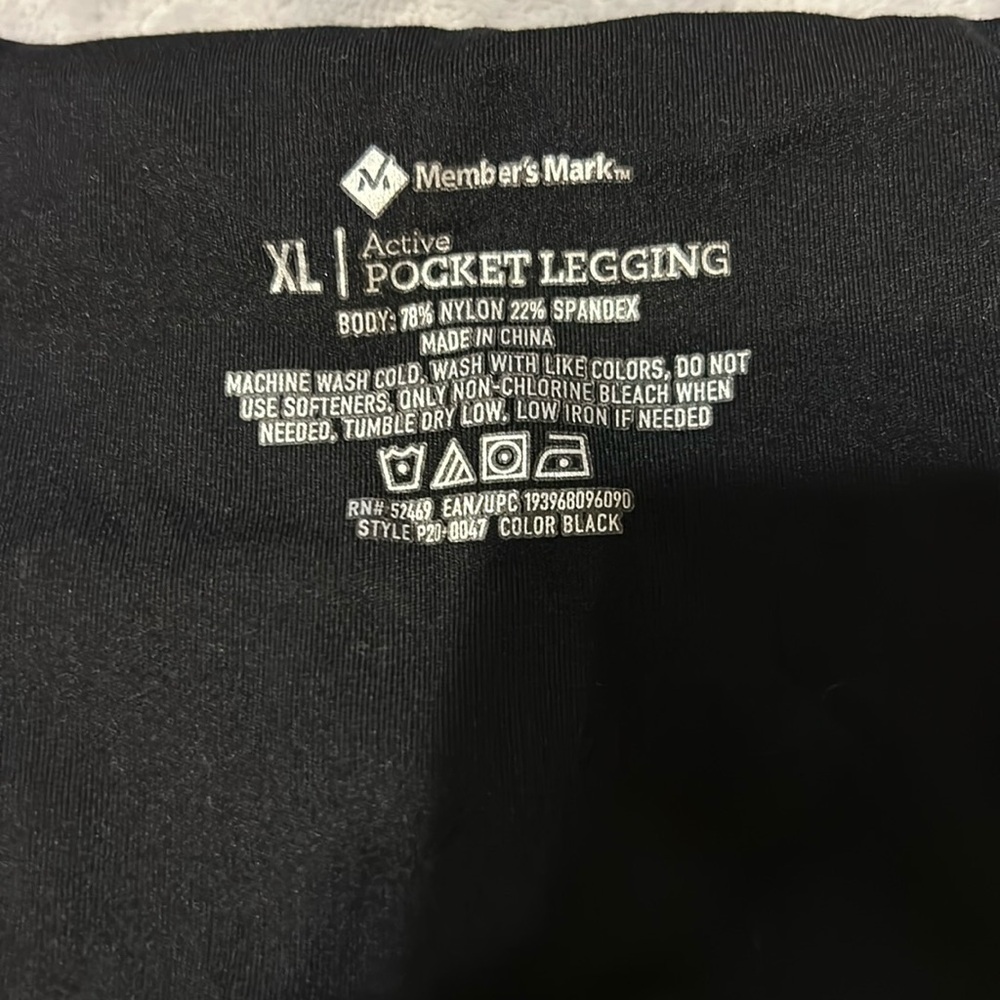 New black XL leggings